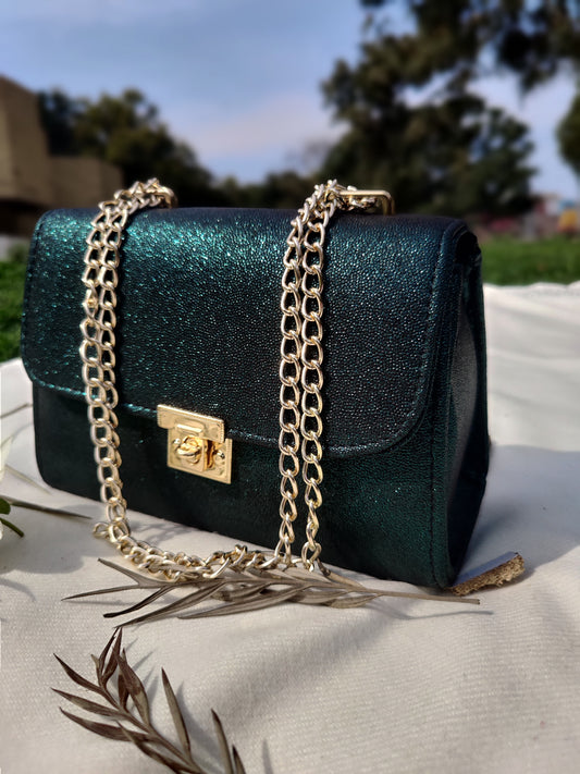 "Emerald Elegance" bag