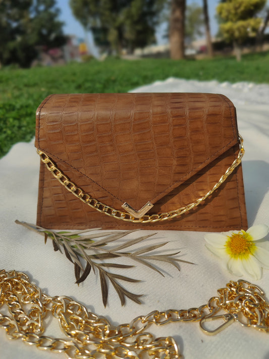 Brown "Chic carry" Mini bag