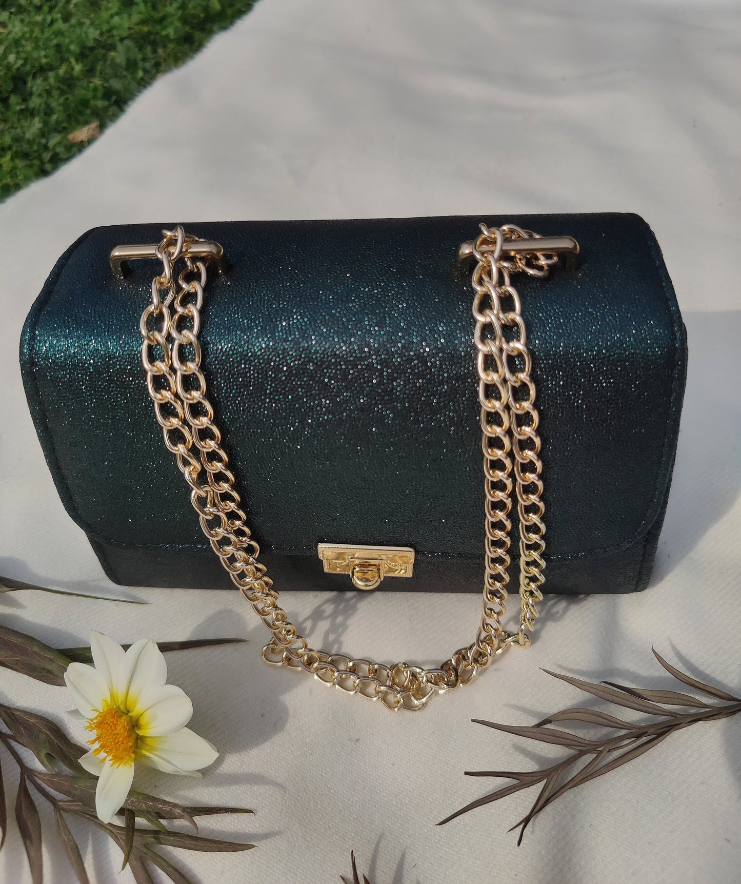 "Emerald Elegance" bag