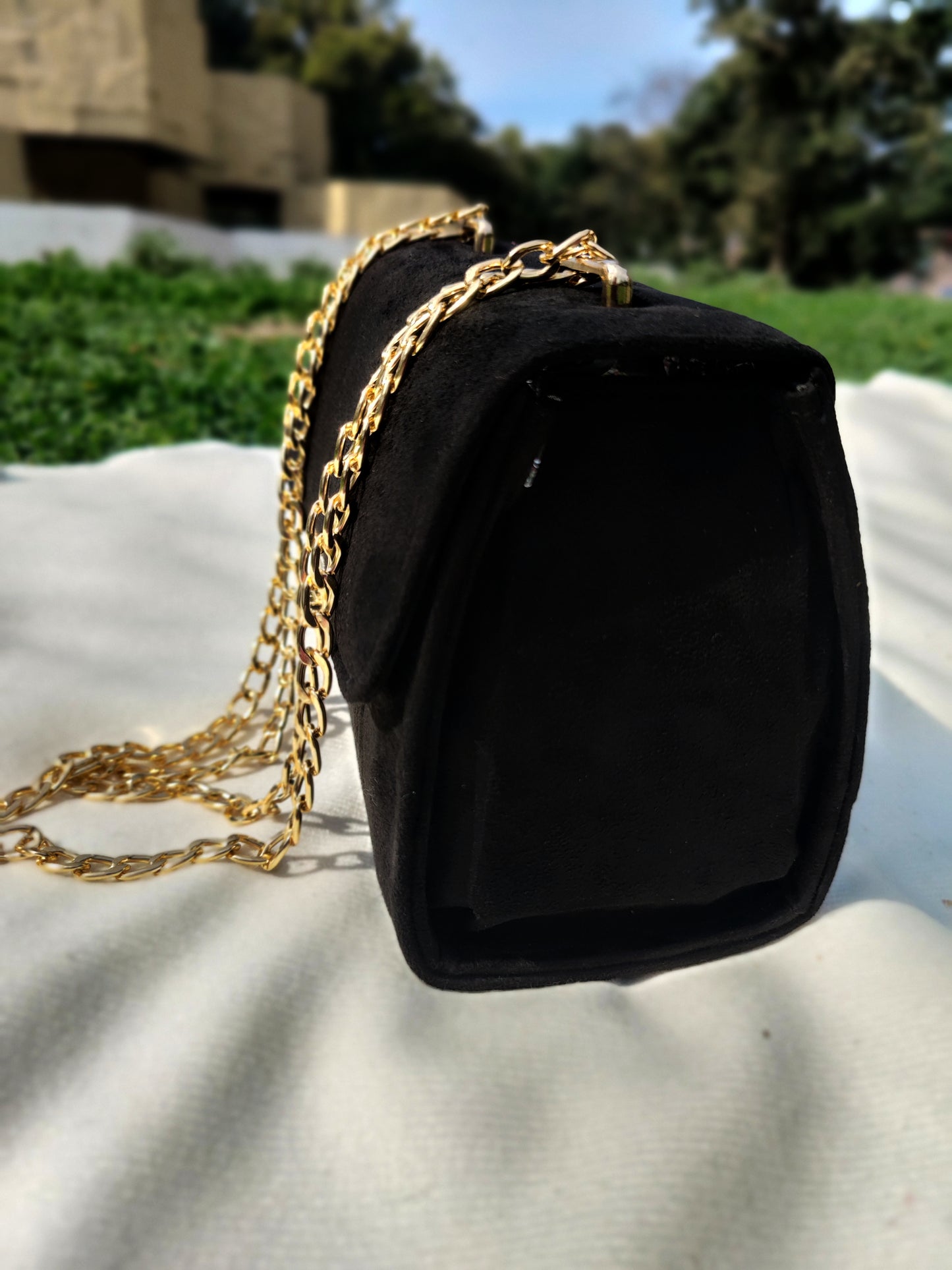 "Black glamour" Crossbody Bag