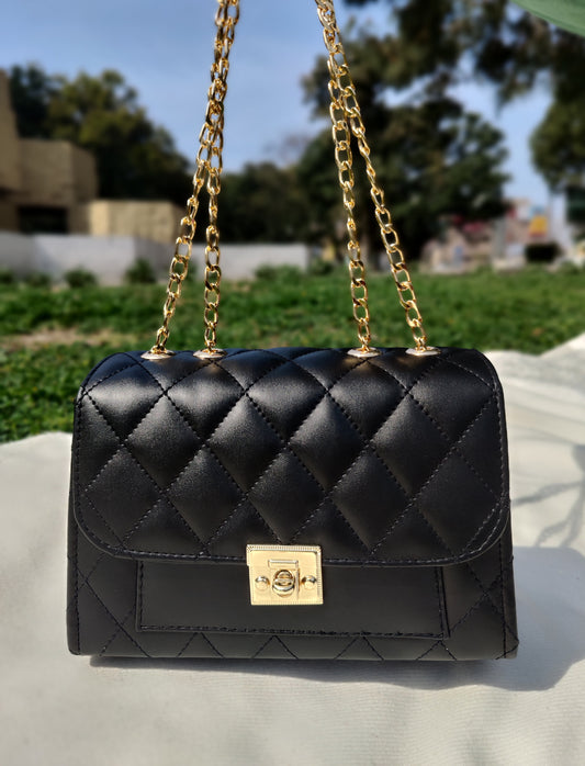 Dreamy Black "Crossbody" bag