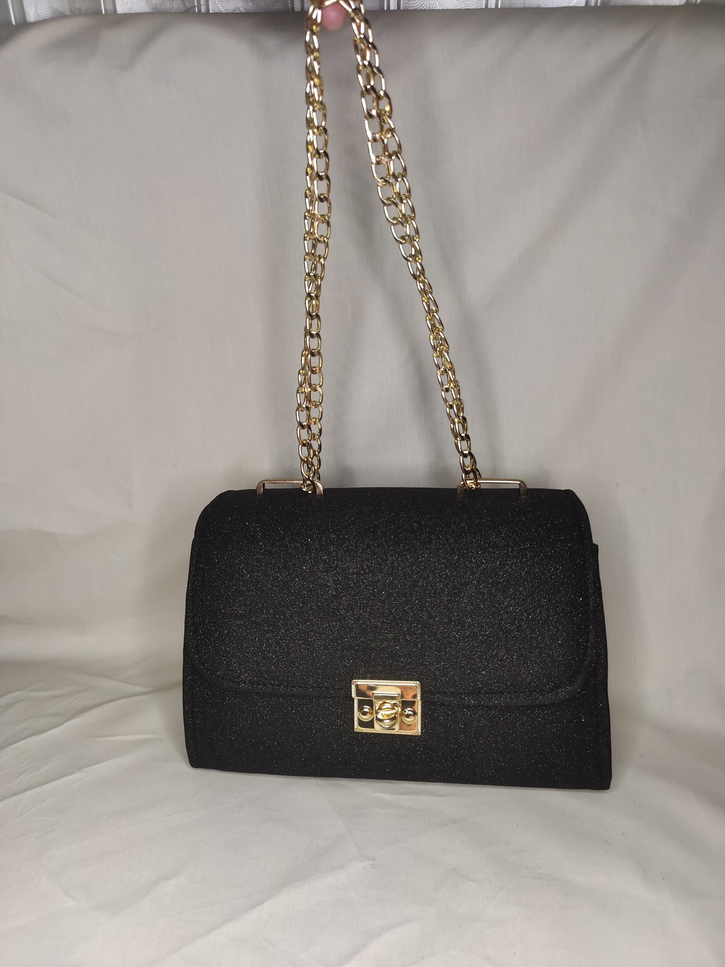 Black Sparkle Elegance Bag