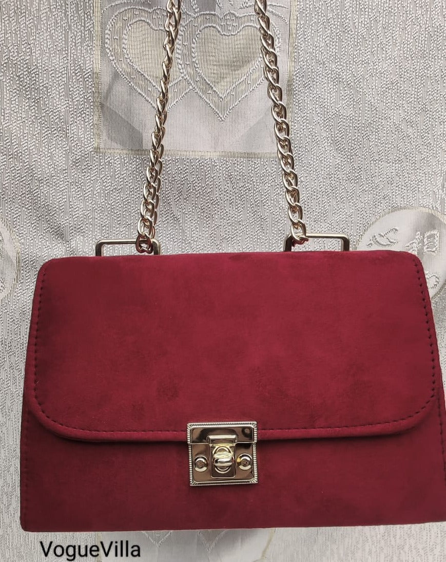 "Ruby Chic" Crossbody Bag