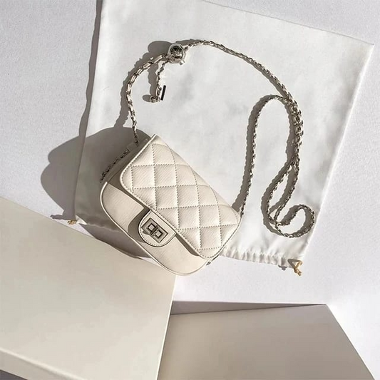 "White Luxus Crossbody"