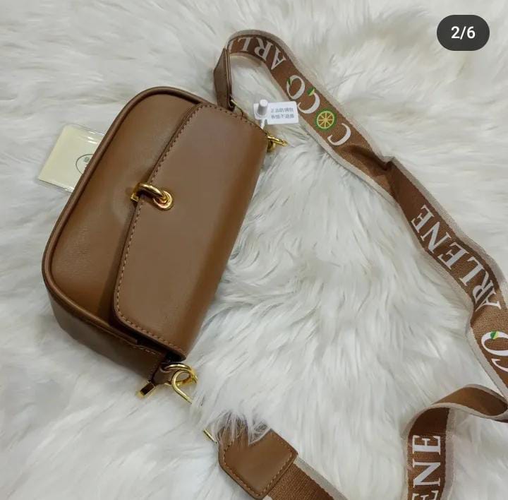 Brown carry with strap