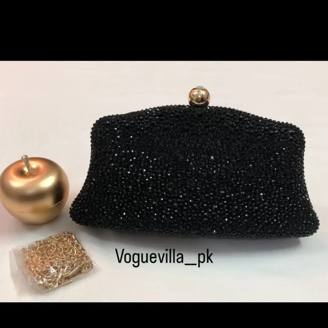 BLACK STONES CLUTCH